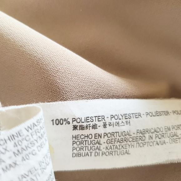 2/$35 Sale ZARA Drapey Asymmetrical layered tunic vest top tie belt Si… - Picture 7 of 12